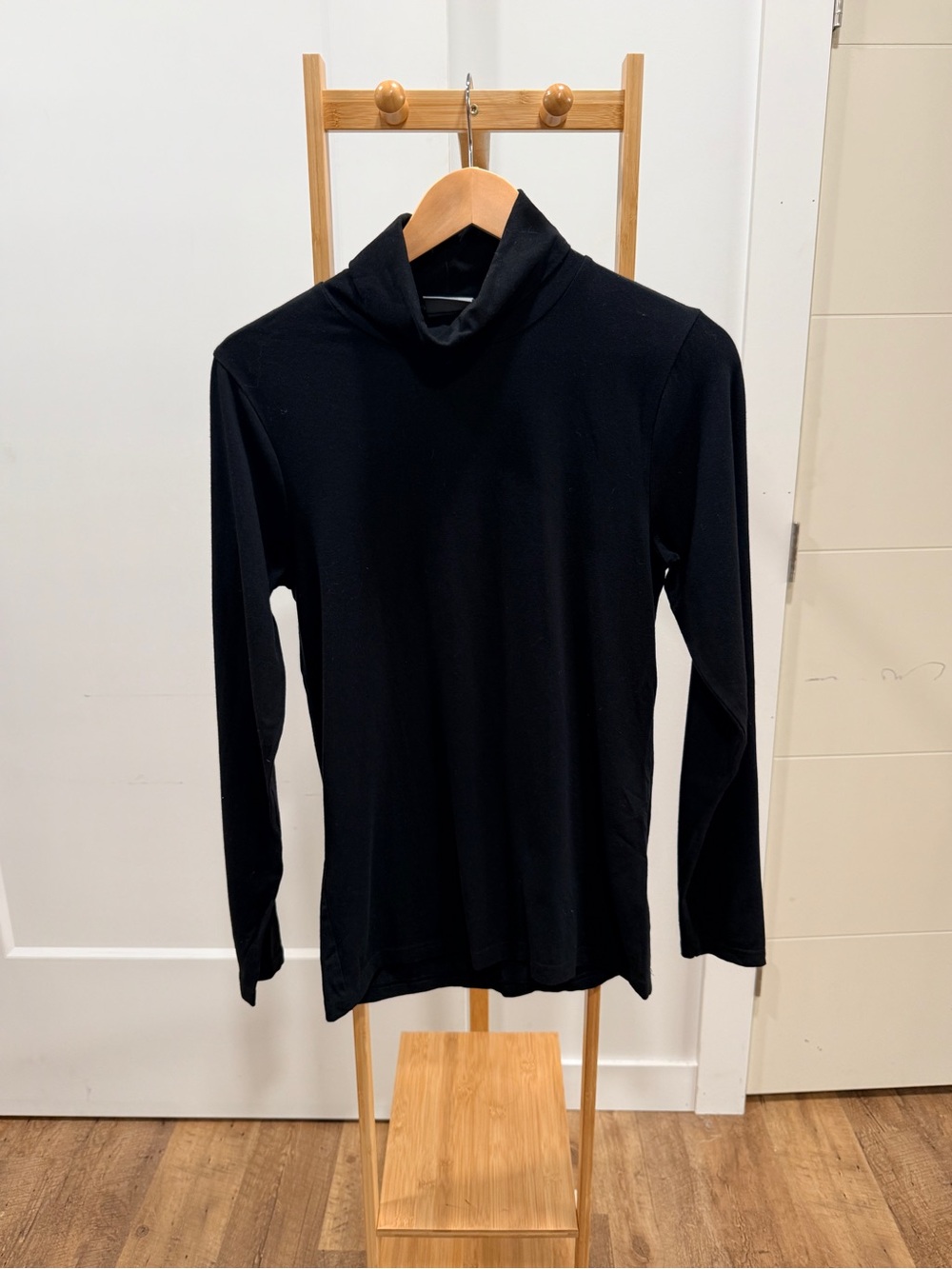 B.Young Black Long Sleeve Mock Neck Like New